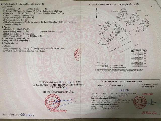 Bán Nhà Mặt Tiền 674 Trường Sa, P.17, Phú Nhuận