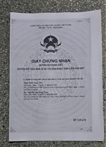 Bán Nhà Mặt Tiền 84A Nguyễn Đình Chiểu, Đa Kao, Quận 1