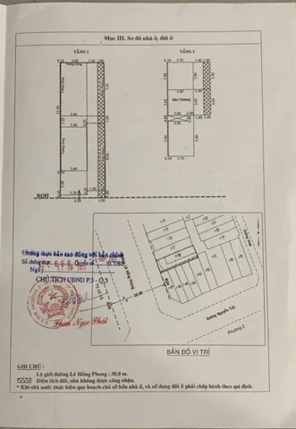 Bán Nhà Mặt Tiền 124 Lê Hồng Phong, P.3, Q.5
