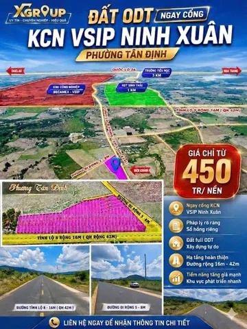 🔥 🔥🔥CHỈ TỪ 450 TRIỆU/LÔ – 💥💥💥ĐÓN ĐẦU ĐỢT SÓNG BẤT ĐỘNG SẢN CÔNG NGHIỆP NINH HÒA!