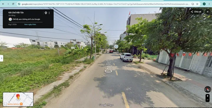 Bán Đất 100m2 có sẵn 100 m2 thổ cư giá 7.2 tỷ tại Đường Chế Viết Tấn Phường Hòa Xuân Quận Cẩm Lệ Đà Nẵng