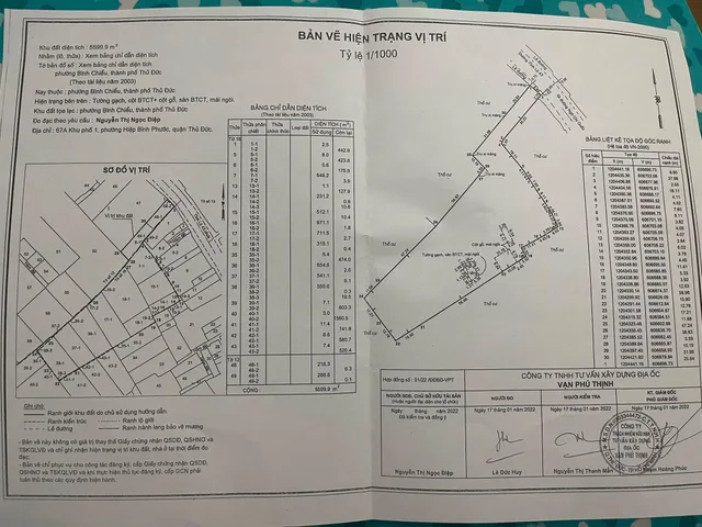 Bán Đất 5492m2 giá 150 tỷ tại Phường Bình Thọ Quận Thủ Đức TP. Hồ Chí Minh