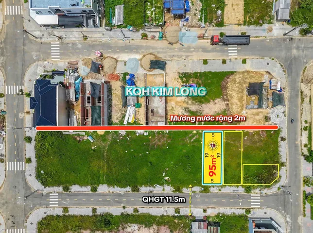 🏡 BÁN LÔ ĐẤT ĐẸP 95m² – KQH KIM LONG, TP. HUẾ 🏡