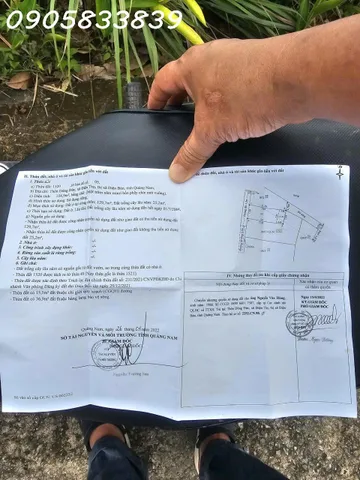 CẦN BÁN NHANH ĐẤT, X. Điện Thọ, H. Điện Bàn, T. Quảng Nam (cũ)