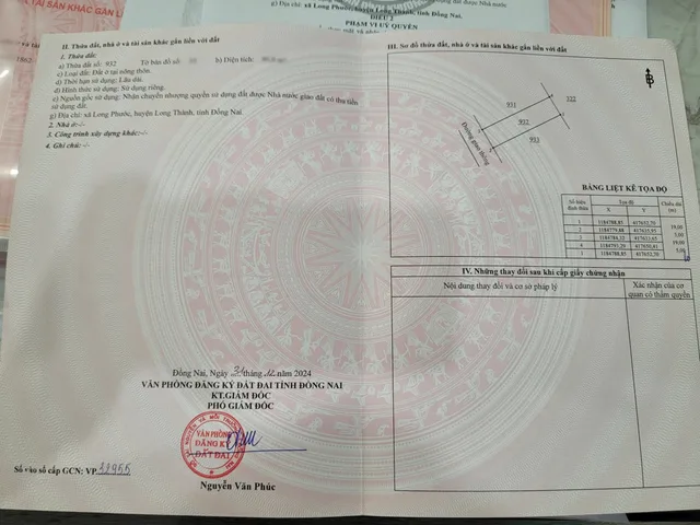 Bán đất quốc lộ 51 Long Phước - chỉ 12triệu/m2 - Cổng Chính Sân Bay Long Thành - Sổ Riêng