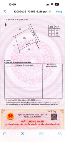 Bán Đất 798m2 có sẵn 100 m2 thổ cư giá 390 triệu tại Xã Tân Hòa Huyện Đồng Phú Bình Phước