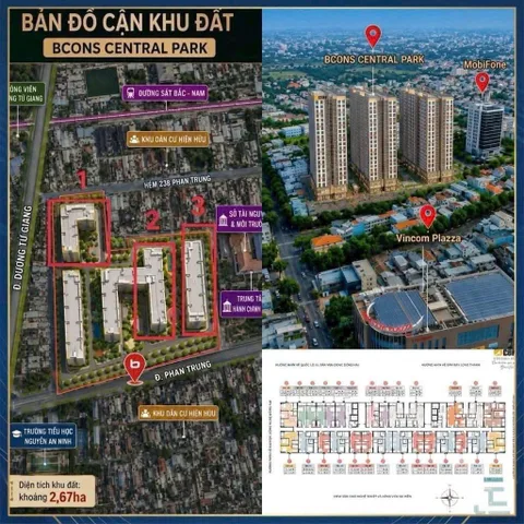 Căn hộ Tam Hiệp Bcons chỉ 1ty900 sở hữu căn hộ view pháo hoa công viên miễn phí tư vấn