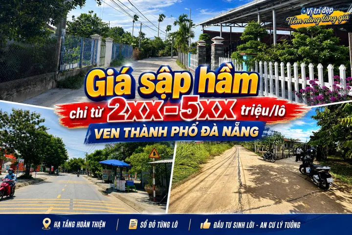 Bán Đất 200m2 giá 399 triệu Huyện Duy Xuyên