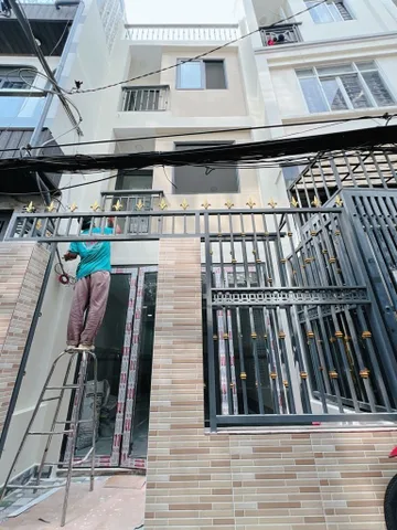 Bán Nhà riêng 4 tầng,quận 4, gần đường vĩnh khánh,hẻm thông 3,5m ,diện tích 29m2 , giá 5,x tỷ
