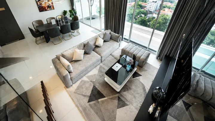 DUPLEX SERENITY SKY VILLAS 171m2 - THU NHẬP 12 triệu/ ngày - 3PN - 259 ĐIỆN BIÊN PHỦ QUẬN 3