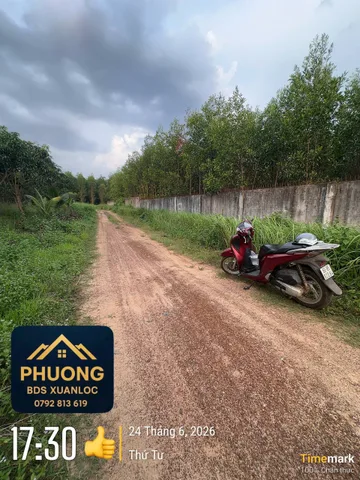Bán Đất 4000m2 giá 390 triệu/  sào 3 mặt tiền gần 200 m mặt tiền tại Xã Suối Cao Huyện Xuân Lộc Đồng Nai