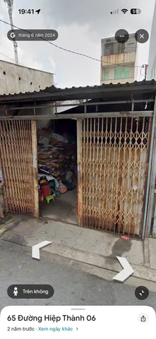 Bán Đất 100m2 có sẵn 100 m2 thổ cư giá 6.67 tỷ tại Đường Hiệp Thành 6 Phường Hiệp Thành Quận 12 TP. Hồ Chí Minh