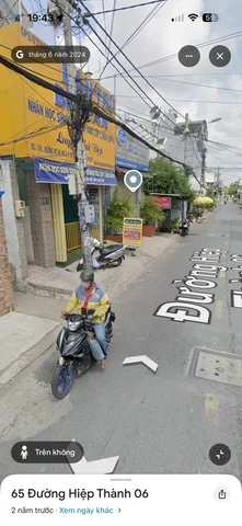 Bán Đất 100m2 có sẵn 100 m2 thổ cư giá 6.67 tỷ tại Đường Hiệp Thành 6 Phường Hiệp Thành Quận 12 TP. Hồ Chí Minh