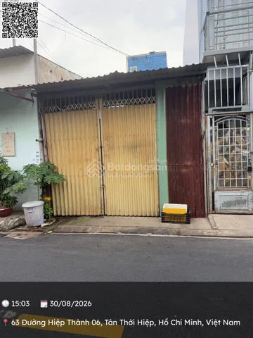 Giảm nhanh 600tr trong 7 ngày Bán Đất 100m2 có sẵn 100 m2 thổ cư giá 6.8 tỷ tại Đường Hiệp Thành 6 Phường Hiệp Thành Quận 12 TP. Hồ Chí Minh 6t2