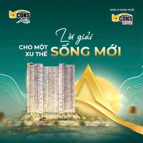 BCONS Aria – giá khoảng 46 triệu/m², nhưng chính sách vay mới là điểm đáng chú ý