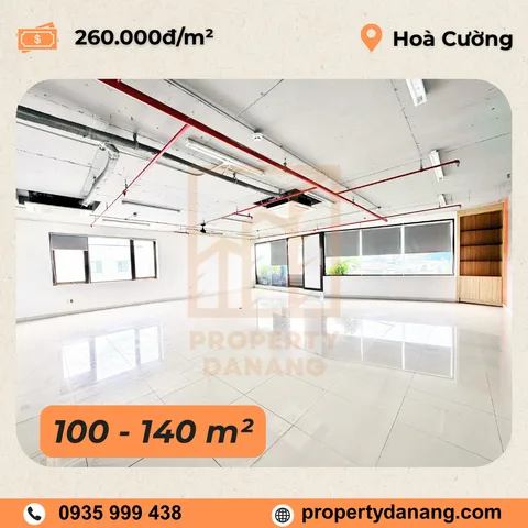 TOP 7 VĂN PHÒNG CHO THUÊ GIÁ TỐT KHU VỰC HÒA CƯỜNG - TỪ 145.000đ/m²; PROPERTY DANANG