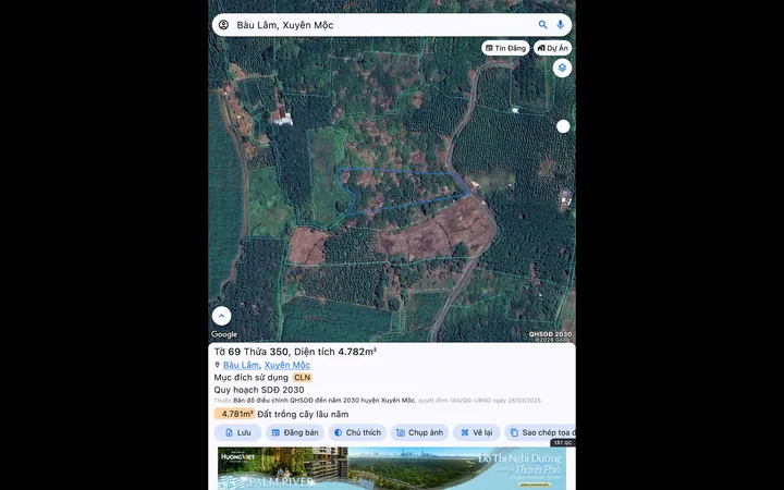 BÁN ĐẤT BÀU LÂM – 1.000M² – GIÁ CHỈ 450 TRIỆU ( có tiêu đang cho thu hoạch)