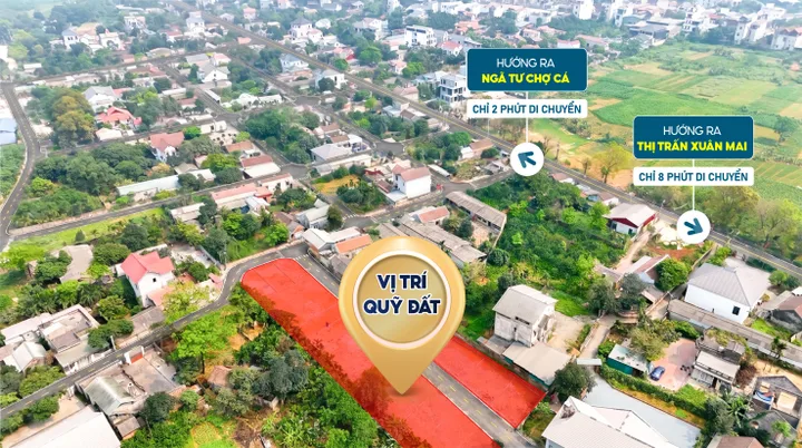 Bán Đất 90m2 có sẵn 90 m2 thổ cư giá 2 tỷ tại Đường Quốc Lộ 6 Thị trấn Xuân Mai Huyện Chương Mỹ Hà Nội