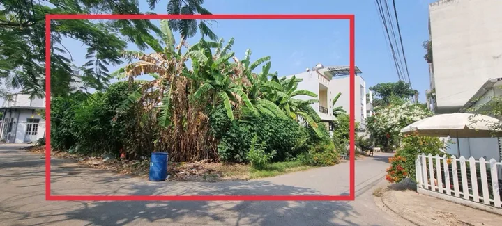 LÔ ĐẤT GÓC 2 MẶT TIỀN - KDC VIỆT NHÂN SHTP RIVERSIDE - NGAY ĐẠI HỌC TÀI CHÍNH MARKETING, KHU CÔNG NGHỆ CAO - KHU VỰC XD 6 TẦNG - 8.7X14M - NHỈNH 7 TỶ TL