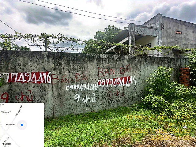 Bán Đất 352m2 giá 600 triệu tại Phường 1 Thành phố Tây Ninh Tây Ninh