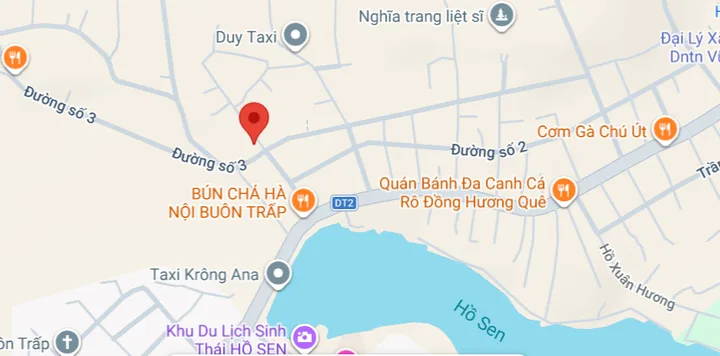 Bán Đất 201.4m2 có sẵn 201.4 m2 thổ cư giá 1.3 tỷ tại - Chọn - Thị trấn Buôn Trấp Huyện Krông A Na Đắk Lắk