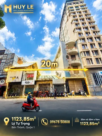 [~1123m2] Mặt Tiền 150 Lý Tự Trọng , Bến Thành Quận 1
