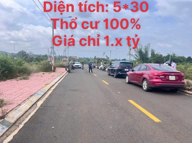 Bán Đất khu đấu giá EaPok, Quảng Phú, Đắk Lắk (B22)