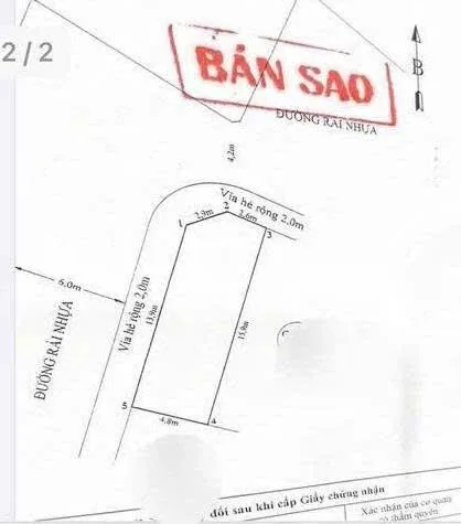 Bán Đất 72m2 có sẵn 72 m2 thổ cư giá 4.06 tỷ tại - Chọn - Phường Sở Dầu Quận Hồng Bàng Hải Phòng