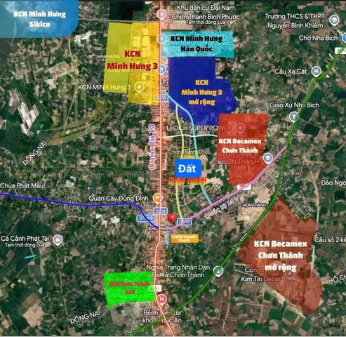 đất nền giá tốt, sát trung tâm Chơn Thành diện tích 175m2 có 60m thổ cư. LH: 0707 389 896 , em Vĩ gửi sổ và vị trí.