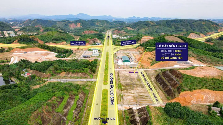 ĐẤT YÊN BÁI 100M² – SỔ ĐỎ SẴN, MẶT TIỀN 5M, ĐƯỜNG 6M | VỊ TRÍ ĐẸP TRÊN TRỤC ÂU CƠ 50M