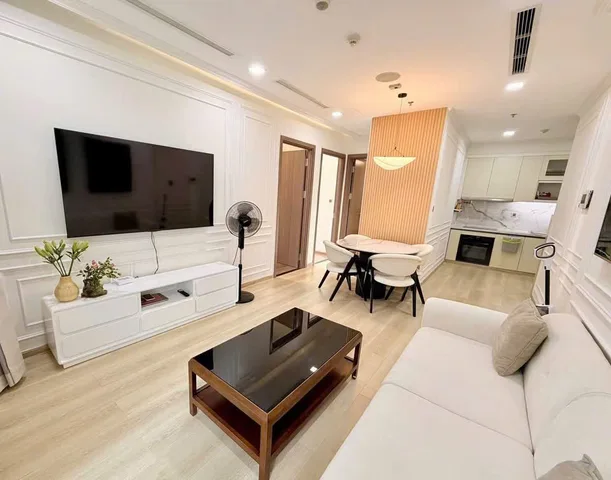 Căn hộ Vinhomes Central Park 2 phòng ngủ tòa Park 6 bán 71m2 view thành phố