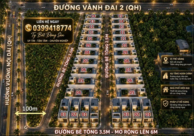 Đất Mỹ Tho gần AEON Mall - Kế Quãng Trường - 2 Mặt tiền - Full Thổ cư