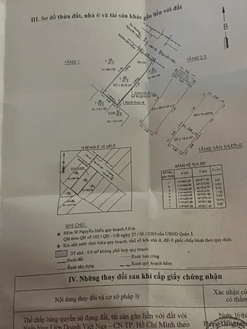 Bán Nhà Mặt Tiền 355-357 Nguyễn Đình Chiểu, Phường 5, Quận 3