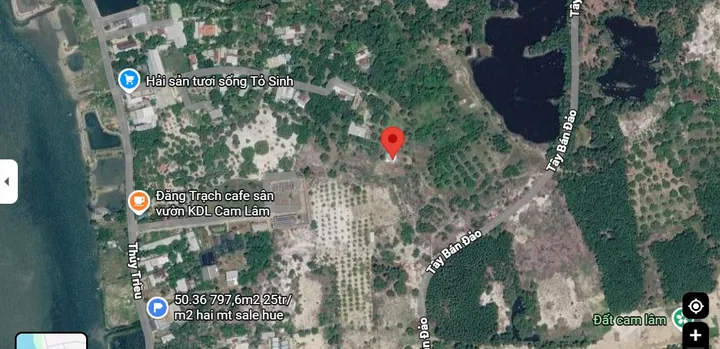 Bán Đất 1115m2 giá 900 triệu tại - Chọn - Xã Cam Hải Tây Huyện Cam Lâm Khánh Hòa