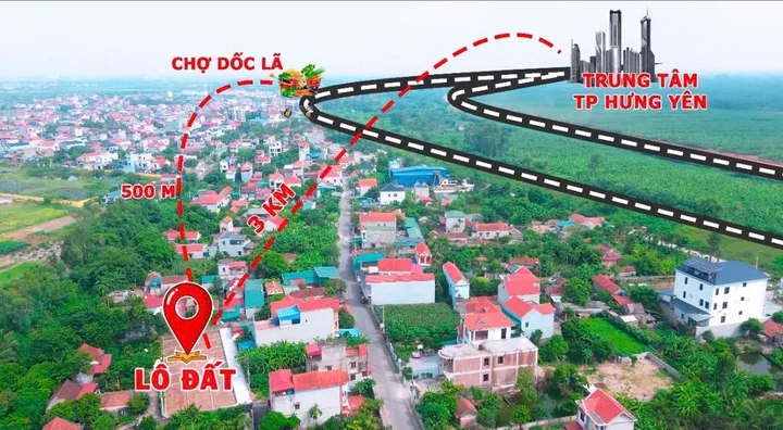 Bán Đất 72m2 có sẵn 72 m2 thổ cư giá 950 triệu tại - Chọn - Xã Hiệp Cường Huyện Kim Động Hưng Yên