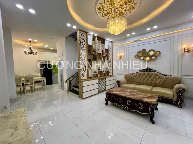 Ngang 5m cạnh Phú Mỹ Hưng; 3 tầng đúc; cách HXH 50m; khu đồng bộ dân trí; đầy đủ nội thất