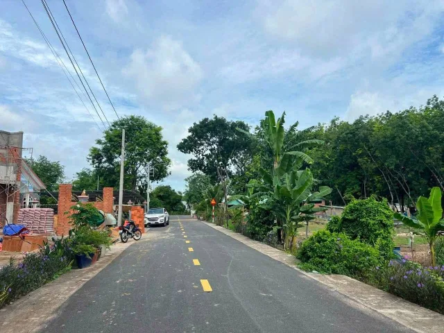 Chủ gửi Bán Đất 1000m2 có sẵn 200 m2 thổ cư giá 545 triệu/nền tại Đường Số 8 Xã Minh Thạnh Huyện Dầu Tiếng Bình Dương