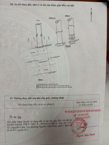 Bán Nhà Mặt Tiền 112 Trần Quang Khải, Phường Tân Định, Quận 1