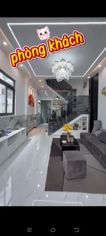 HUỲNH TẤN PHÁT NHÀ BÈ 52M2 4 TẦNG 5PN HẺM Ô TÔ 5.X TỶ