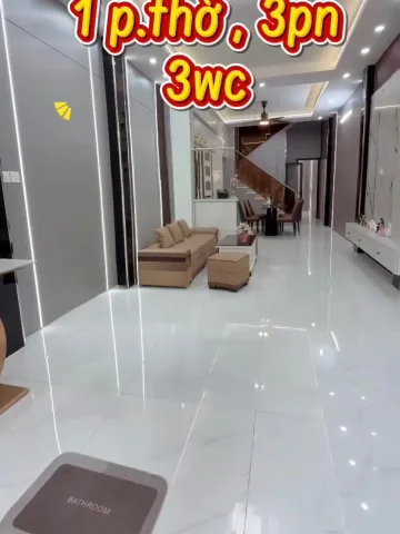 PHÚ THUẬN QUẬN 7 HẺM THÔNG FULL NỘI THẤT 3PN CÓ NGỦ TRỆT 5.X TỶ