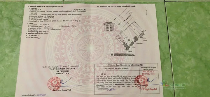 Bán Nhà Mặt Tiền 151 Nguyễn Thái Bình, Phường Nguyễn Thái Bình, Quận 1