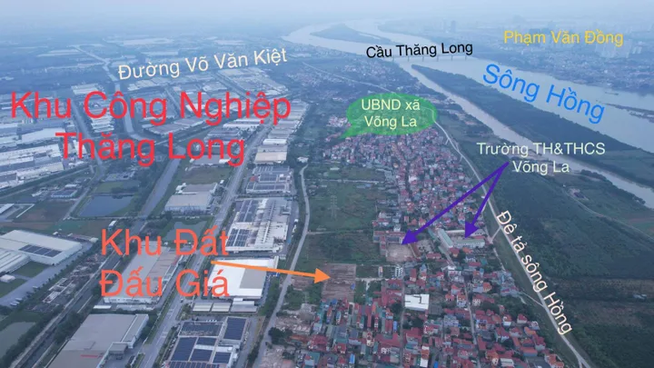 Bán Đất đấu giá X2 Sáp Mai,Thiên Lộc(xã Võng Là,Đông Anh cũ)