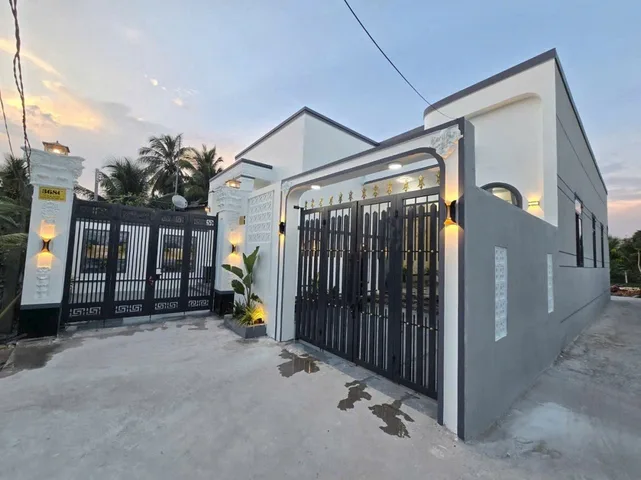 (81)Bán Nhà riêng 2 mặt tiền 85m2 có thổ cư giá 1.35 tỷ tại Xã Hữu Định Huyện Châu Thành Bến Tre