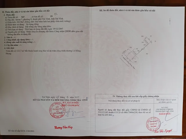 Bán giá 3.7 tỷ tại Phường 8 Thành phố Trà Vinh Trà Vinh