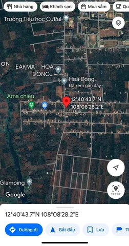 Bán Đất 159.7m2 có sẵn 60 m2 thổ cư giá 1.3 tỷ tại Xã Hòa Đông Huyện Krông Pắc Đắk Lắk