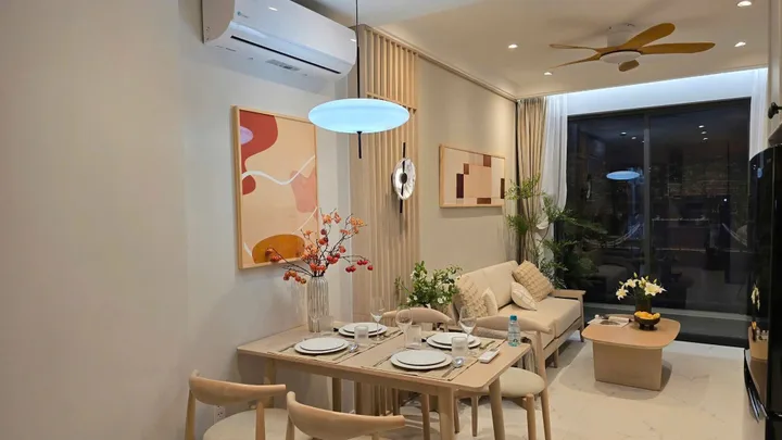 CĂN HỘ 2PN - 1WC KHÔNG GIAN SỐNG RIÊNG TƯ, DỄ CHỊU DÀNH CHO GIA ĐÌNH
