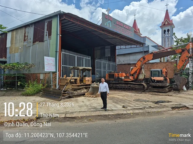 Bán Nhà riêng 319m2 có sẵn 100 m2 thổ cư giá 5 tỷ tại Thị trấn Định Quán Huyện Định Quán Đồng Nai