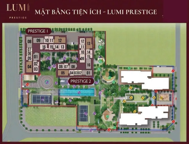 GIÁ SỐC - Căn hộ 2PN toà P2 LUMI Hà Nội view bể bơi cực quang_4.2 tỷ