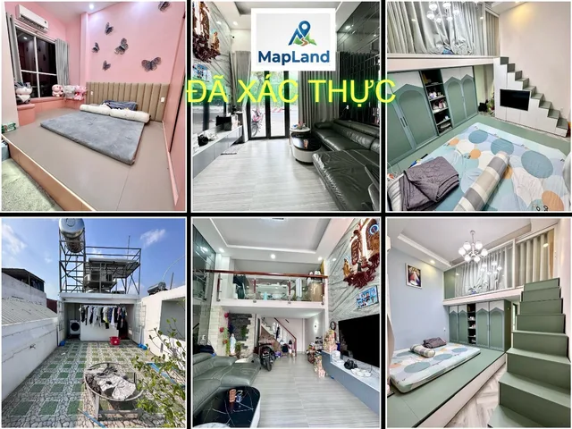 MẶT TIỀN KINH DOANH NGÀY ĐÊM, GẦN CHỢ NGUYỄN SƠN, FULL NỘI THẤT - 5Tầng-Ngang 4m - TÂN PHÚ