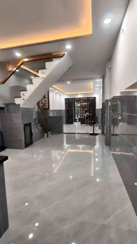 NHÀ ĐẸP MỚI XÂY - HẺM NHỰA 10M - KHÔNG LỘ GIỚI - KHU XÂY CAO TẦNG - KHU VIP - NGUYỄN QUÝ ANH